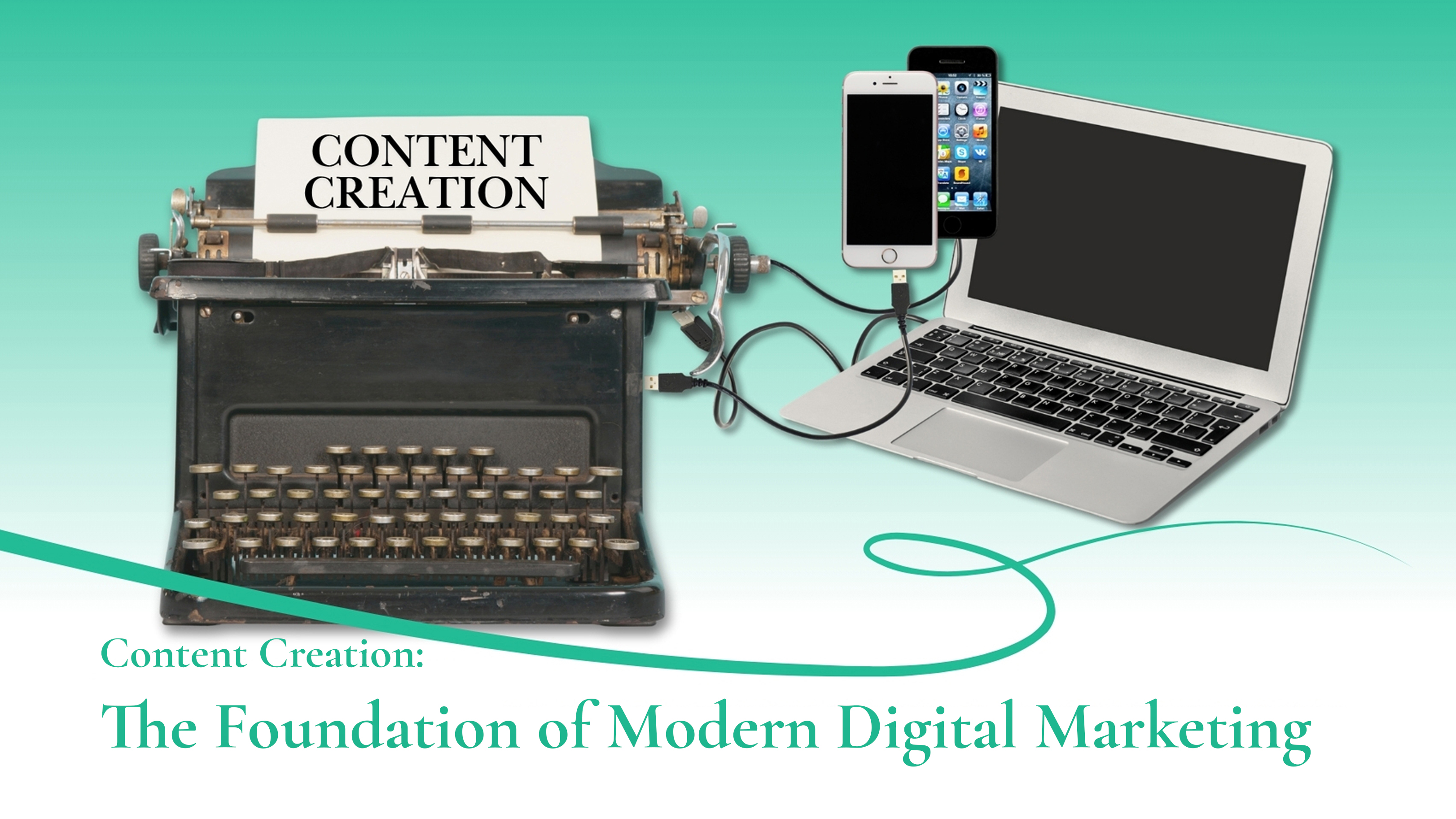 Digital marketing professional creating engaging content for business growth